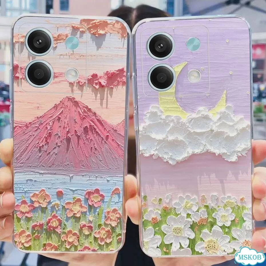 Чехол Redmi Note 13 Pro 4G, Цвет 717, силикон фото 5