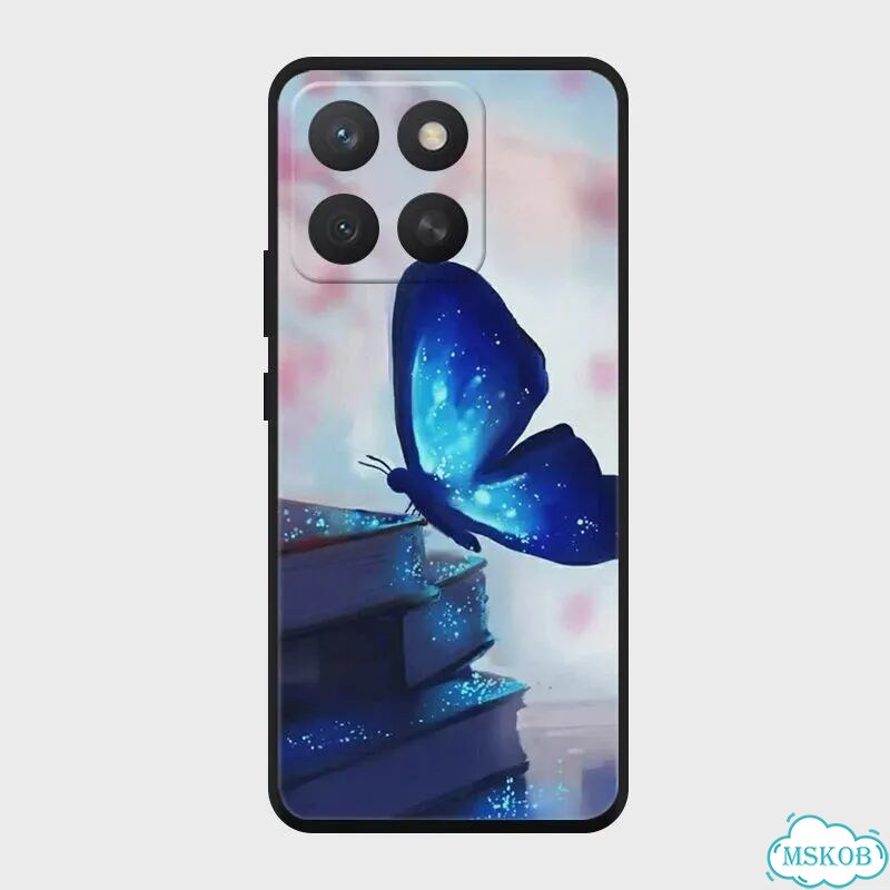 Чехол для телефона Honor X8c, мягкий силиконовый чехол для Honor X8c, модный чехол Розовый, 32 фото 5