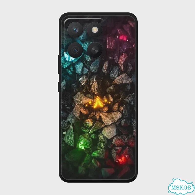 Чехол для телефона Honor X8c, мягкий силиконовый чехол для Honor X8c, модный чехол Розовый, 32 фото 7
