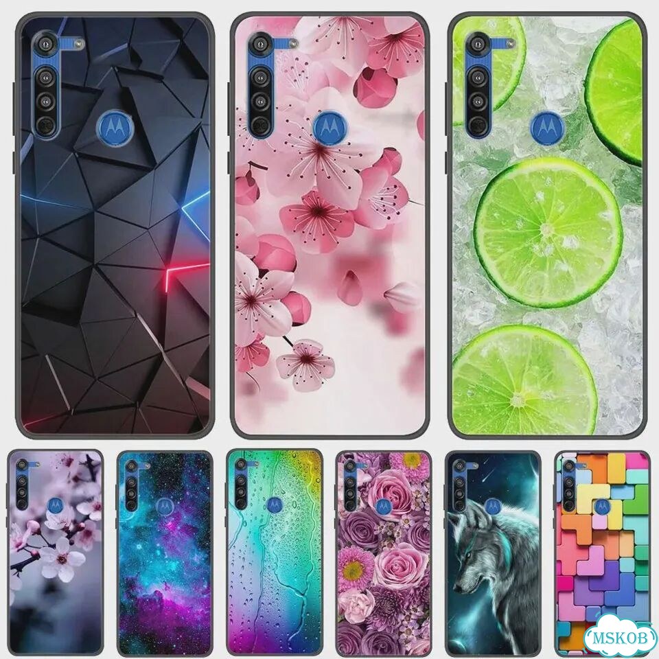 Для Motorola Moto G8 Чехол G8 Play Мягкий силиконовый тпу Модный Розовый, 61, For Moto One Macro фото 2