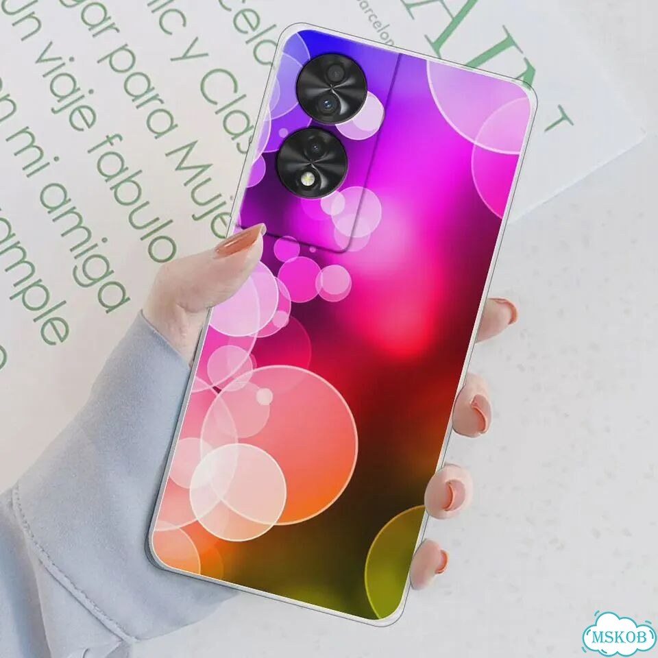 Для TCL 40 NxtPaper 4G чехол прозрачная задняя крышка на TCL 40 NxtPaper Funda Прозрачная TM2094 фото 7