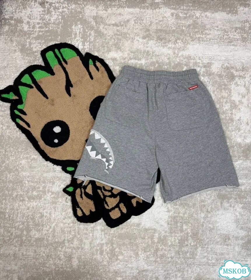 Шорты Sprayground серые на руках фото 1