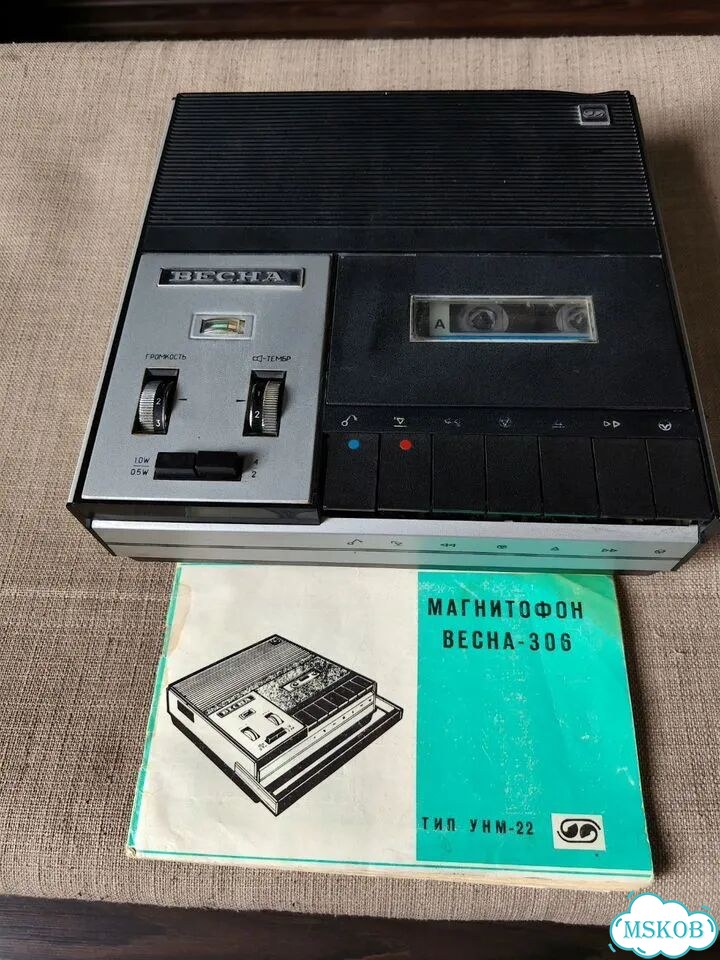 Магнитофон весна 306 фото 1