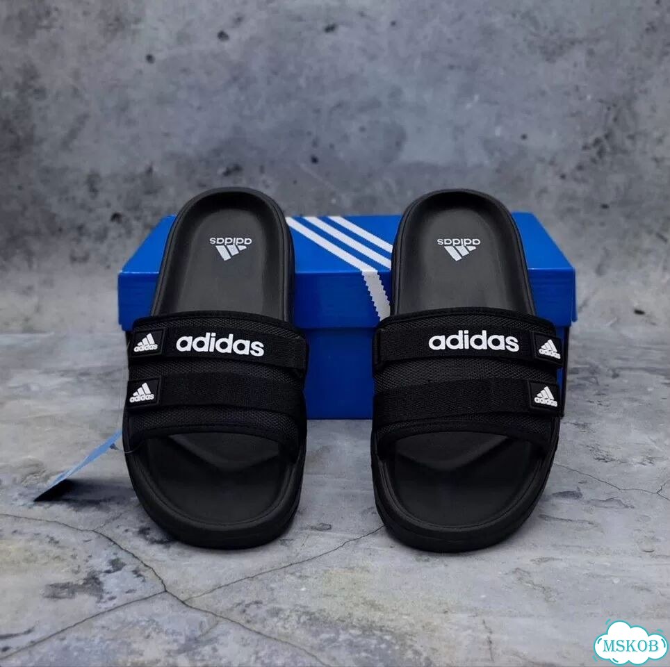 Мужские тапки adidas фото 4
