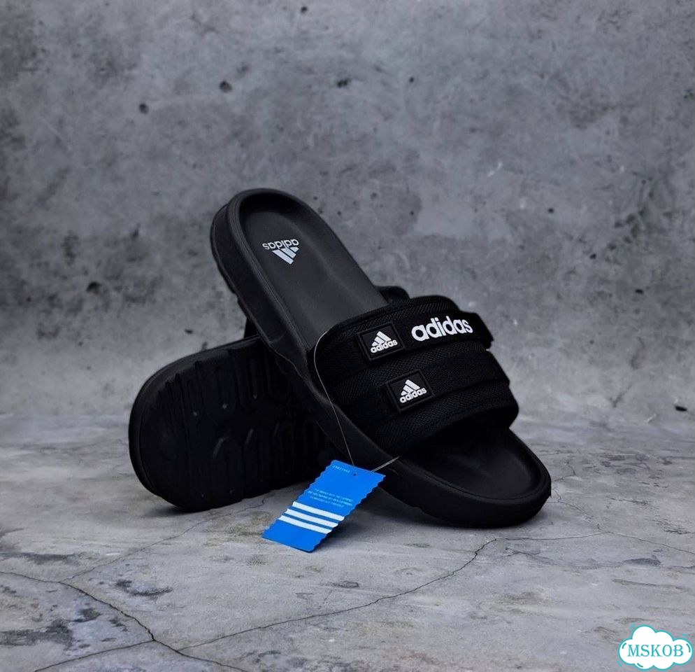 Мужские тапки adidas фото 5