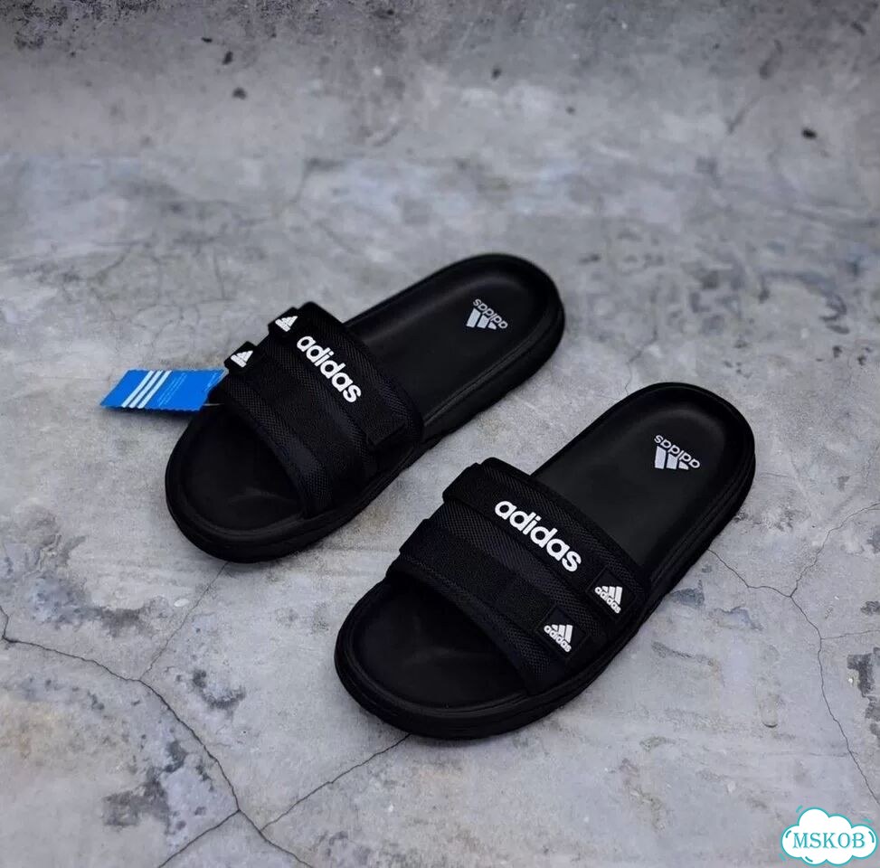 Мужские тапки adidas фото 6