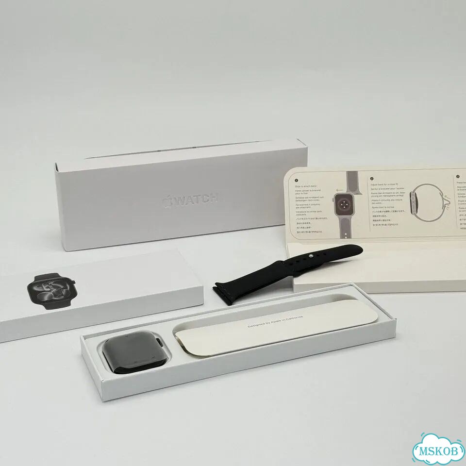 Apple watch Series Ultra с яблоком фото 3