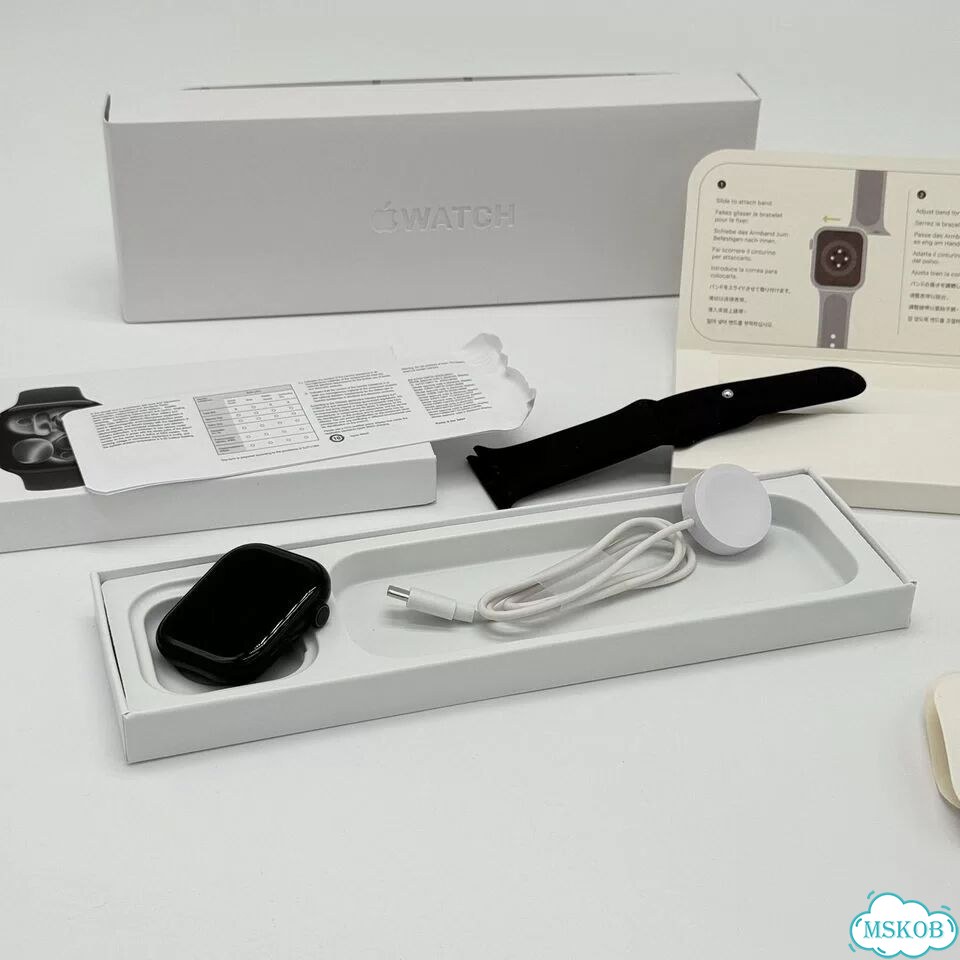 Apple watch Series Ultra с яблоком фото 4