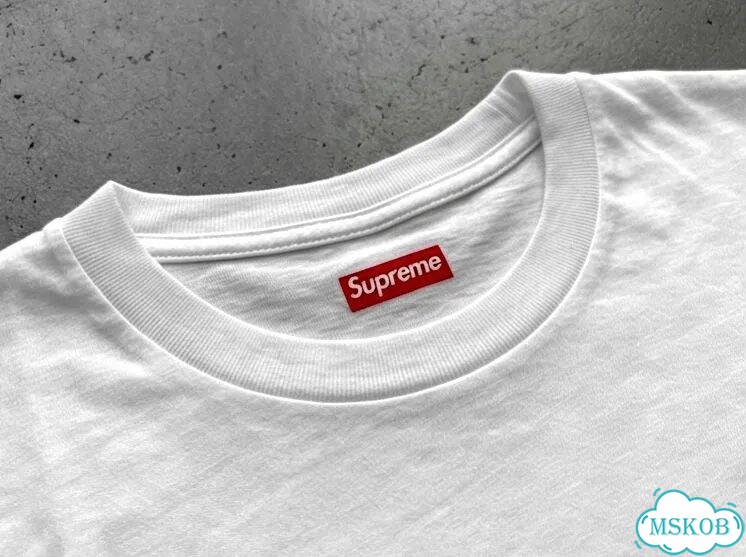 Футболка мужская Yohji Yamamoto белая Supreme NYC opium archive gothic AC0095 фото 5