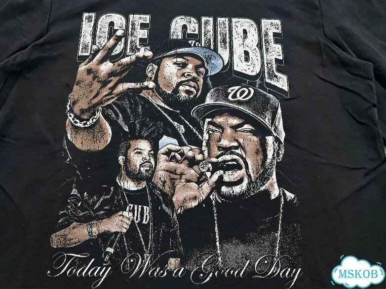 Лонгслив мужской черный Ice Cube streetwear vintage AD0048 фото 3