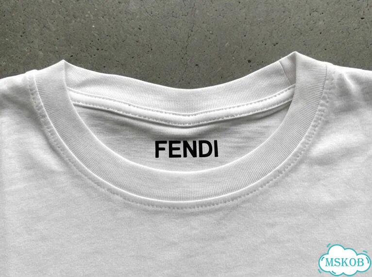 Футболка мужская белая Fendi Roma SS26 (собака) streetwear vintage AC0094 фото 4