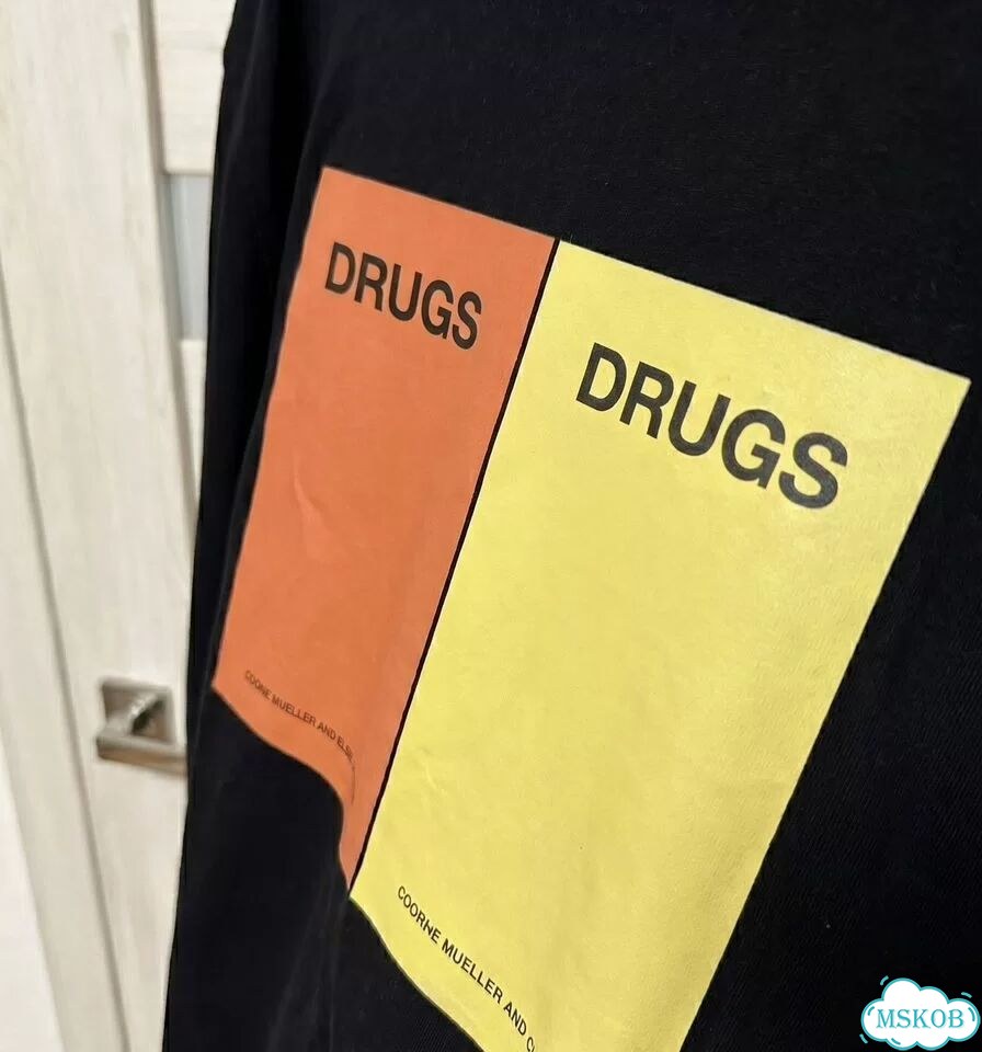Лонгслив Raf Simons lived Vintaged sleeve черный фото 3