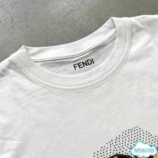 Футболка мужская белая Fendi Roma SS26 streetwear vintage AC0089 фото 4
