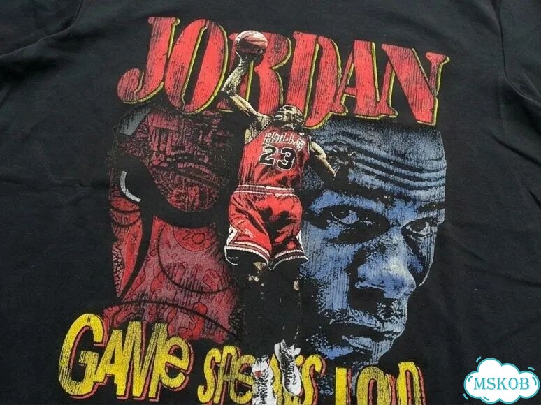 Лонгслив мужской черный Jordan streetwear vintage AD0037 фото 2