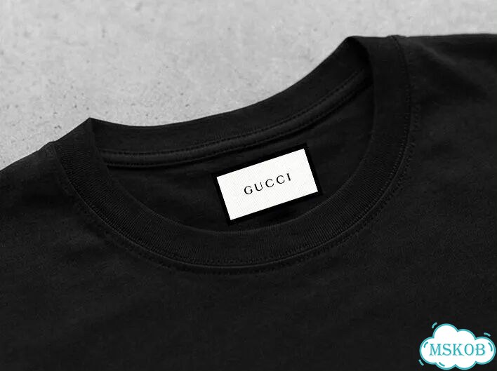Лонгслив мужской Gucci черный Собака в машине luxury archive type AC0096 фото 5