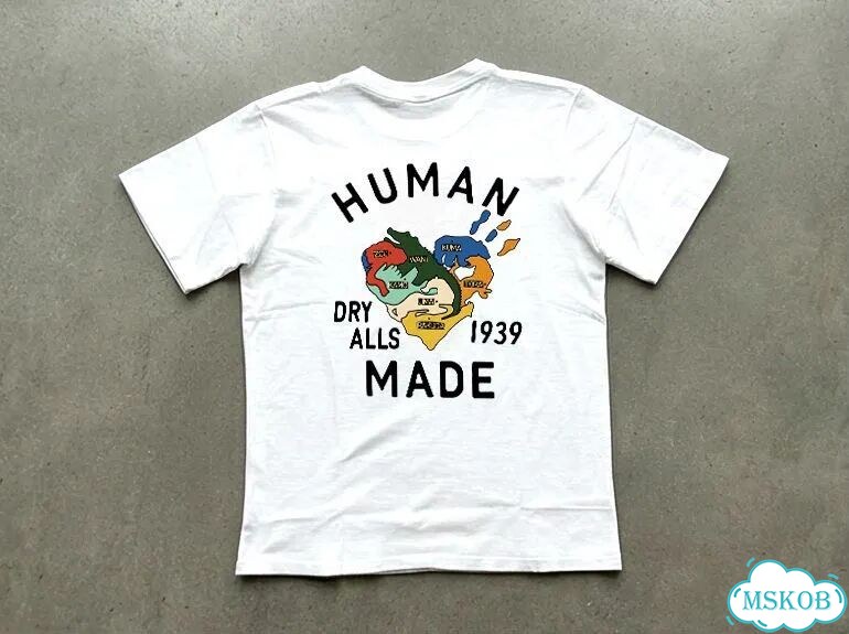 Футболка мужская Human Made белая Dry Alls streetwear vintage AC0100 фото 1