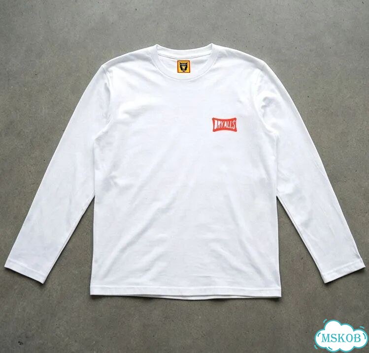 Лонгслив мужской Human Made белый Dry Alls streetwear vintage AC0100 фото 2