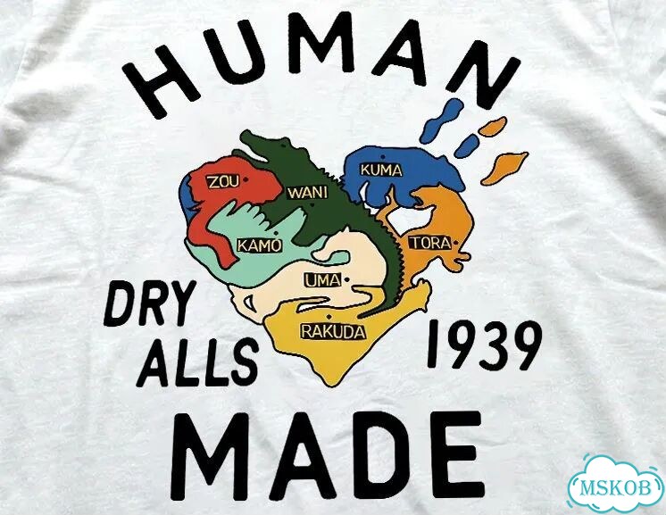 Лонгслив мужской Human Made белый Dry Alls streetwear vintage AC0100 фото 3