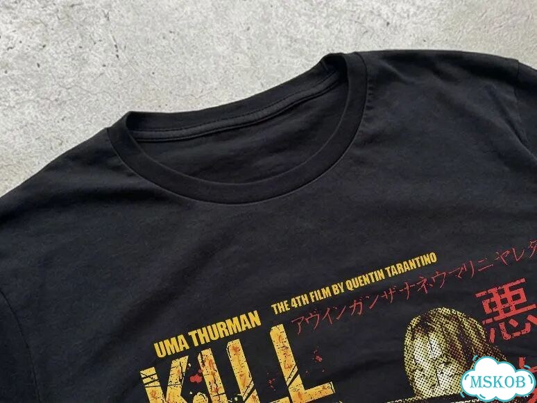 Лонгслив мужской черный Kill Bill Убить Билла streetwear vintage AD0035 фото 4