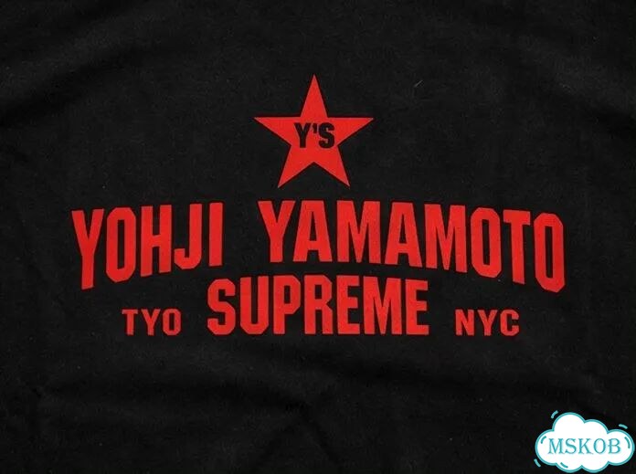 Лонгслив мужской Yohji Yamamoto черный Supreme NYC opium archive gothic AC0097 фото 4