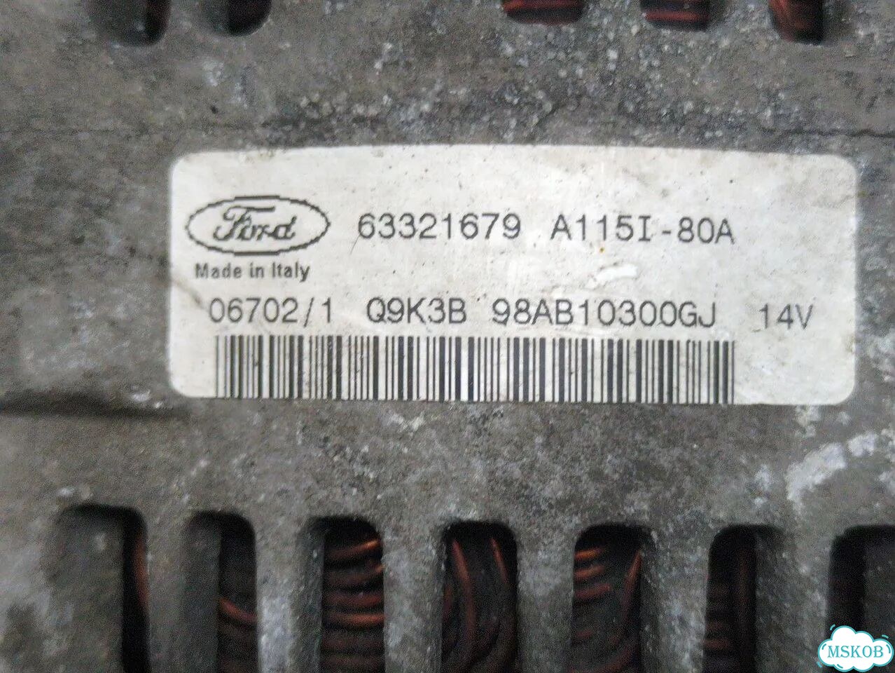 Генератор Ford Focus 1 фото 5