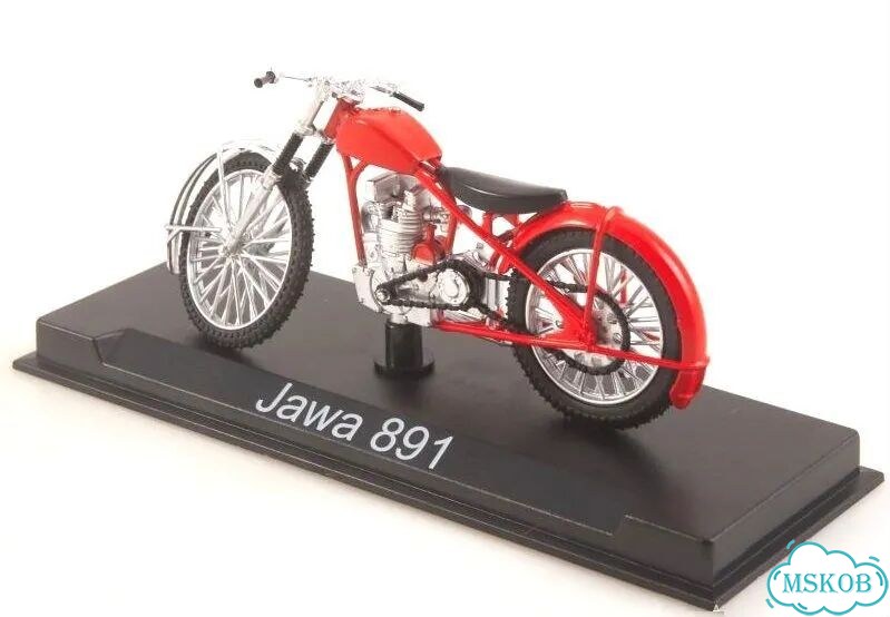 Модель Jawa DT500 mod.891 (ледовый спидвей) 1:24 фото 3