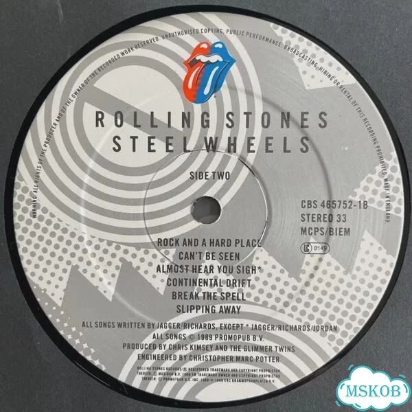 Rolling Stones - Steel Wheels EX фото 4