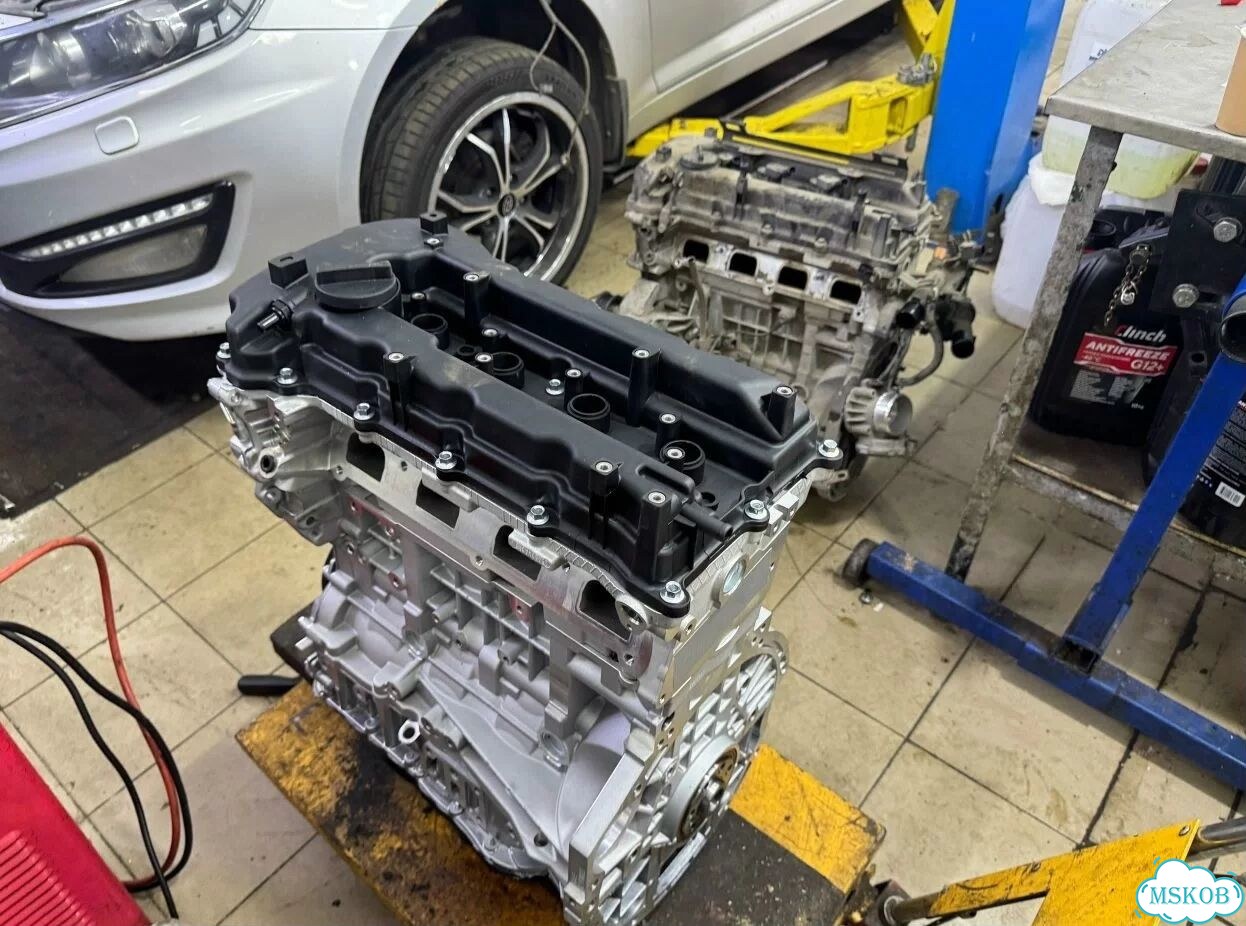 Двигатель G4KE 2.4 л Hyundai Santa Fe Kia Sorento фото 1