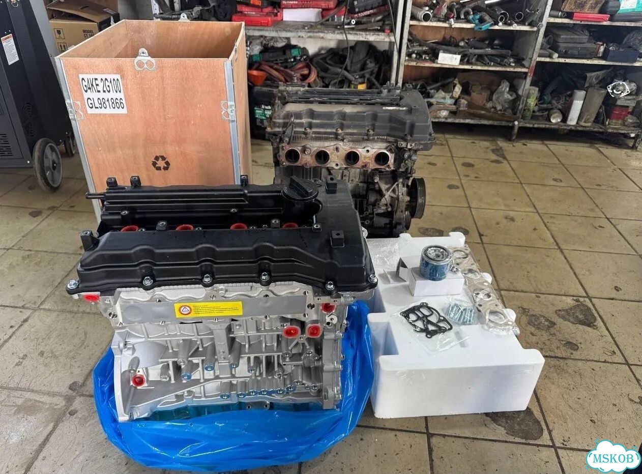 Двигатель G4KE 2.4 л Hyundai Santa Fe Kia Sorento фото 4