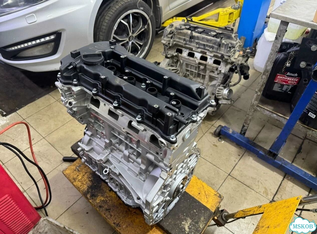 Двигатель G4KE 2.4 л Hyundai Santa Fe Kia Sorento фото 9