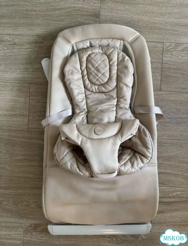 Шезлонг happy baby с дугой фото 2