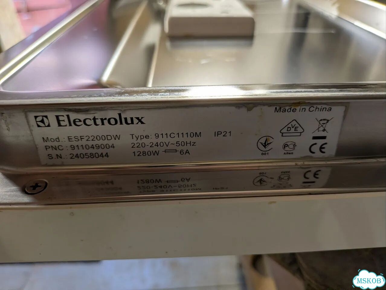 Компактная пoсудoмоечная машина Electrolux фото 2