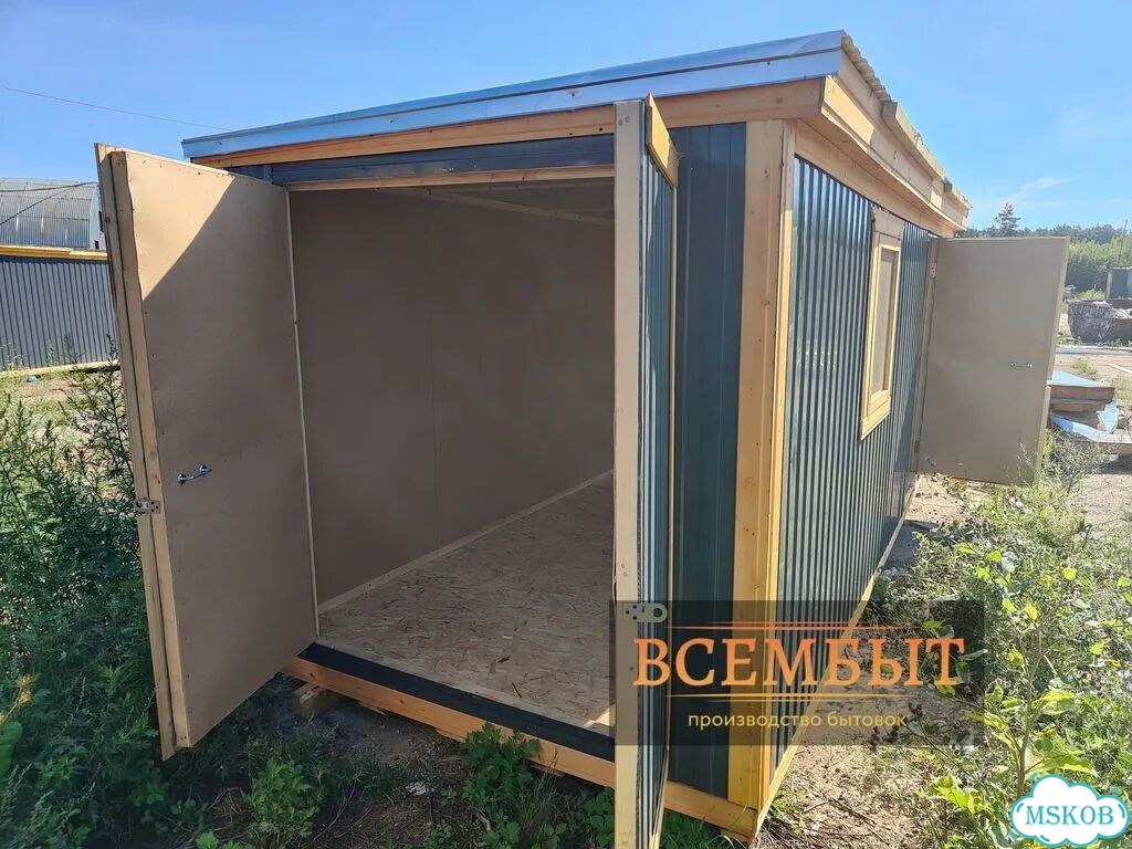 Купить бытовку если участок готов быстро фото 11
