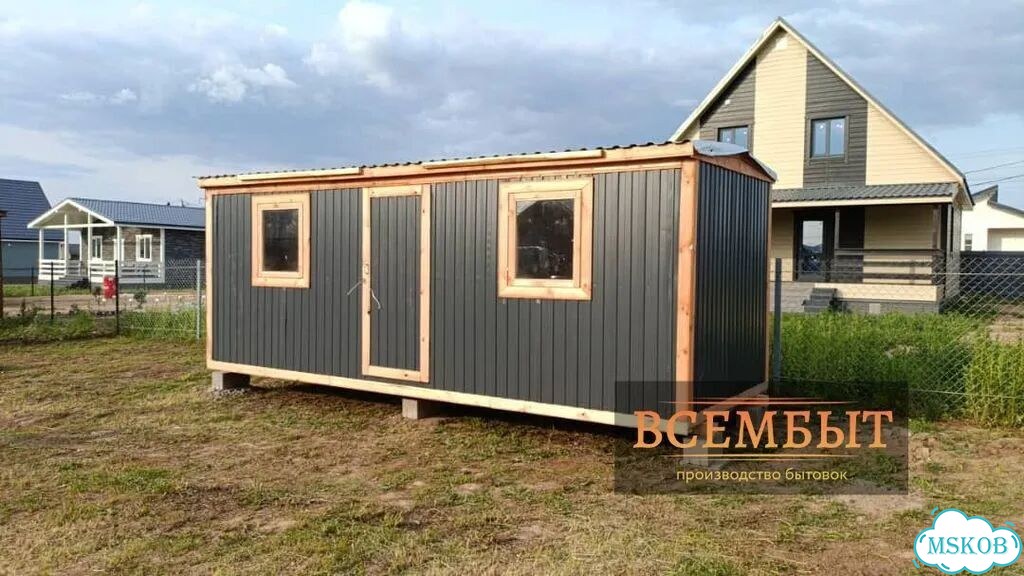 Купить бытовку если участок готов быстро фото 4