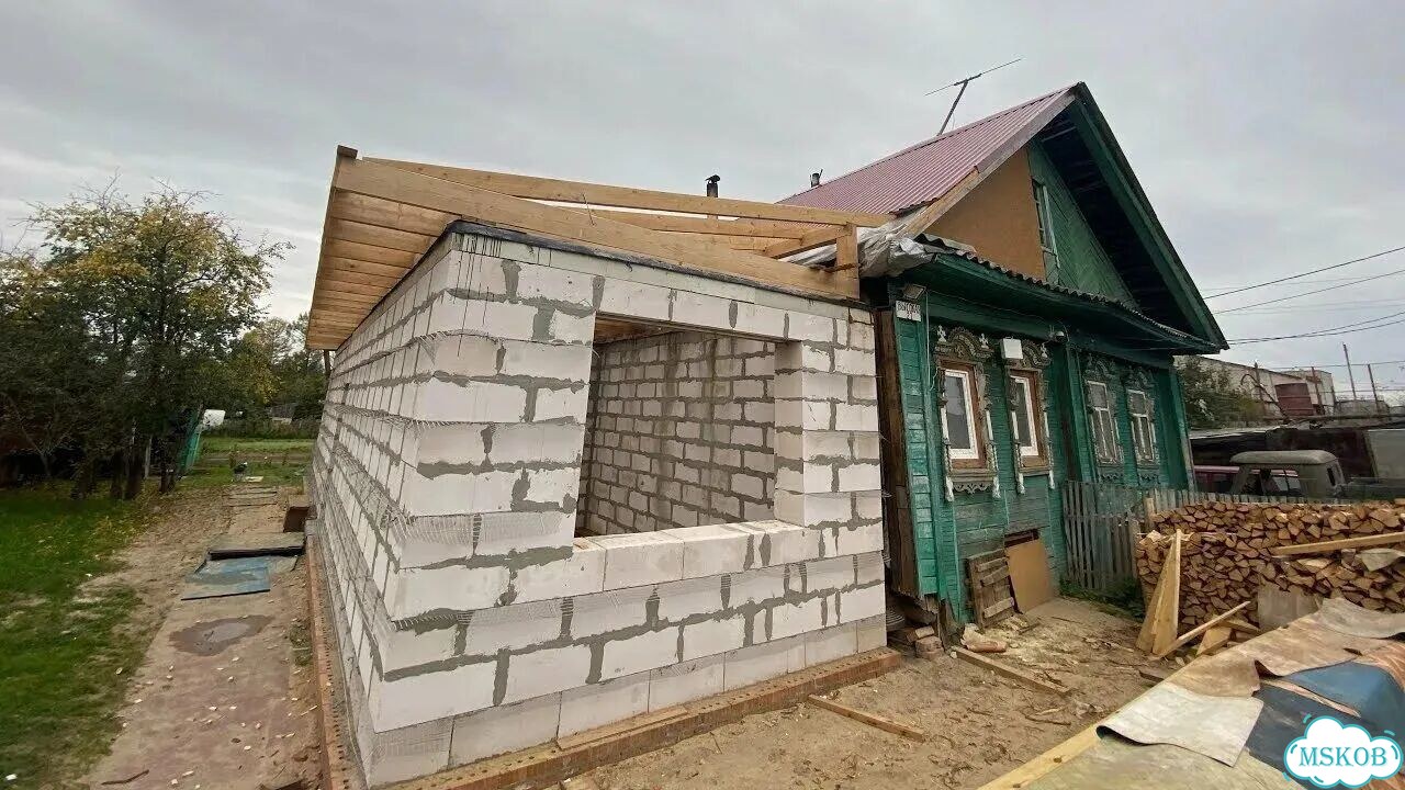 Строительство пристроек Террас Веранд фото 10