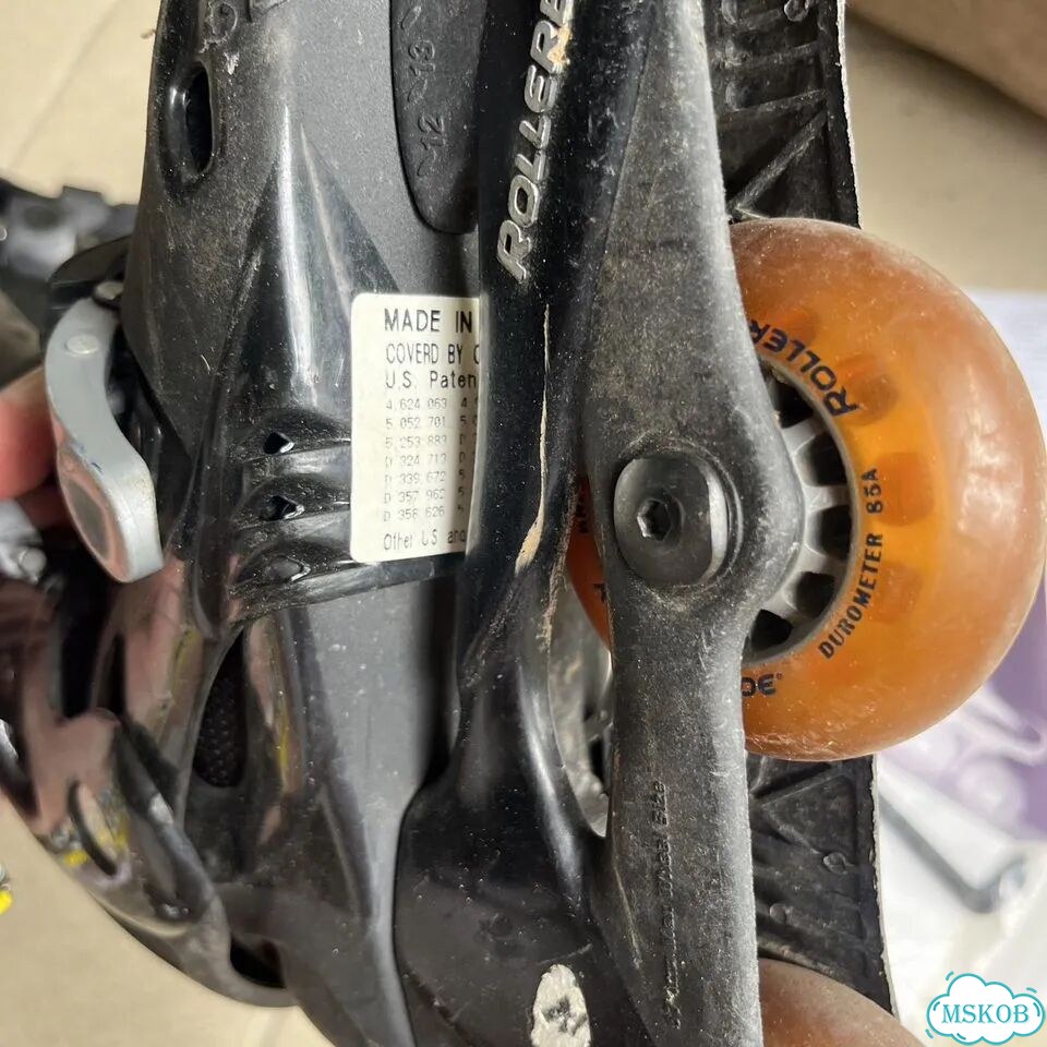 Ролики rollerblade k2 USA детские раздвижные фото 7