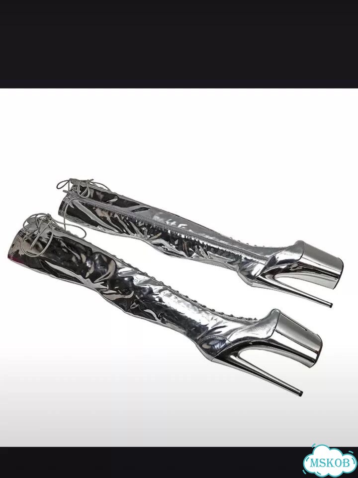 Стрипы ботфорты Leecabe четверки для pole dance фото 2