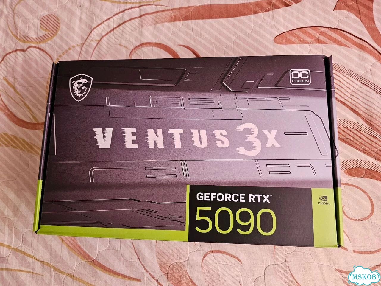 Видеокарта RTX 5090 MSI Ventus 3x oc edition фото 1