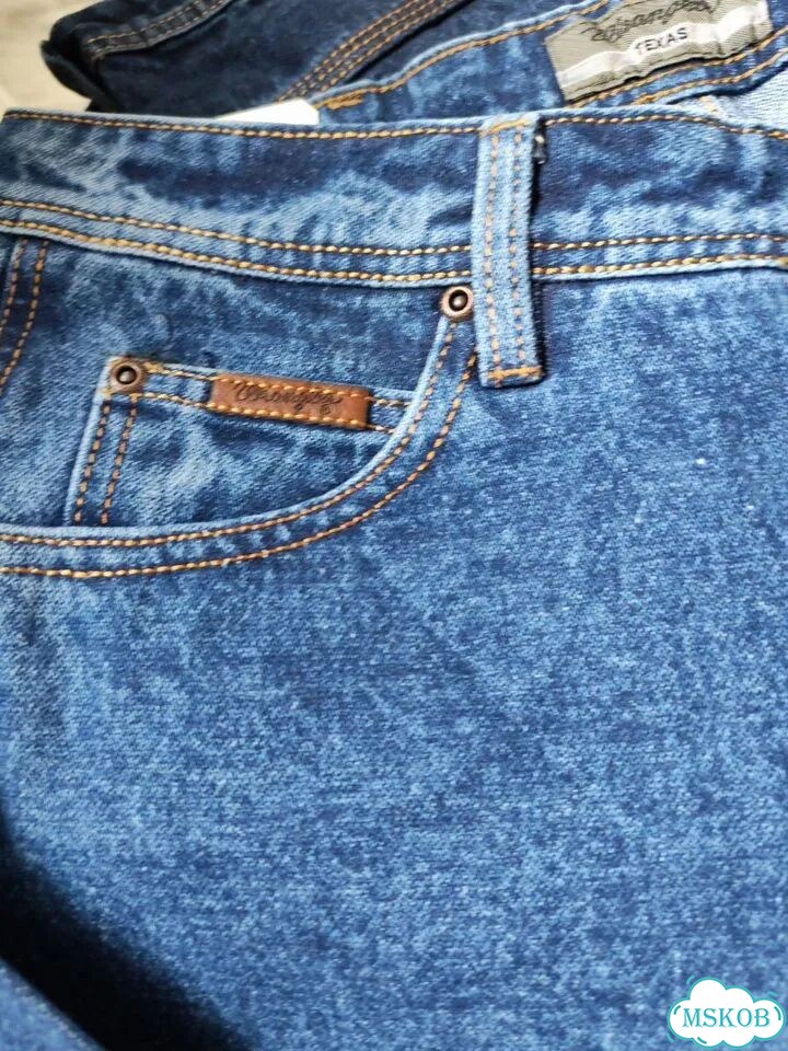 Джинсы Wrangler Texas Ёлочка Лучший Хлопок фото 9
