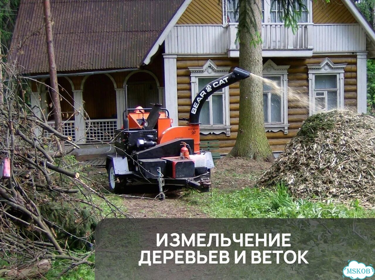 Расчистка участка / Спил деревьев фото 7
