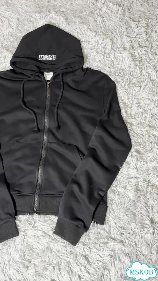 Зип худи vetements фото 1