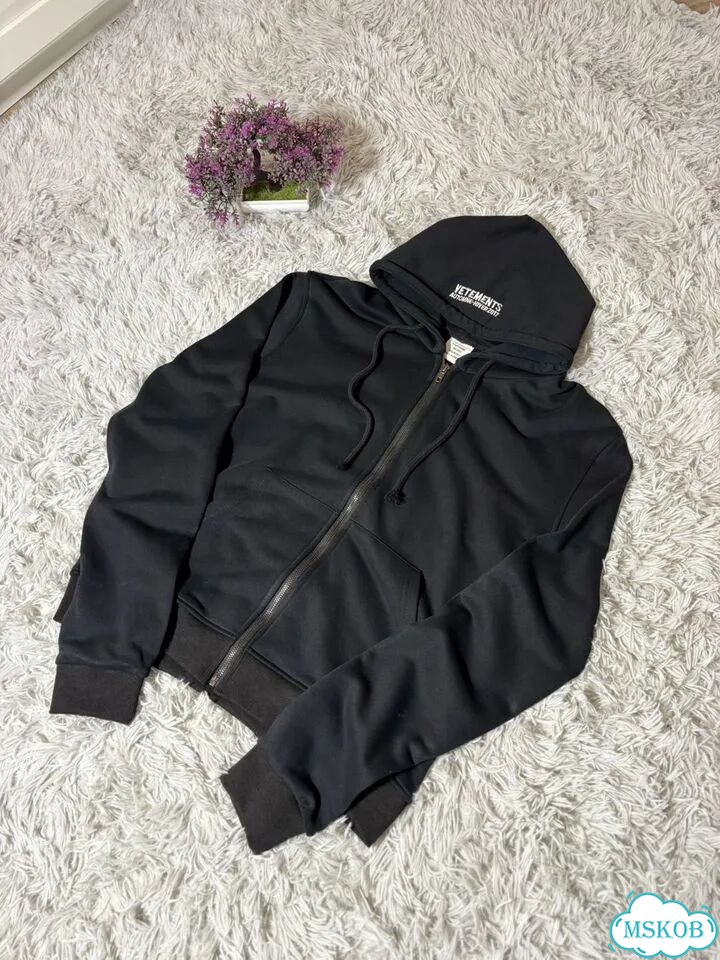 Зип худи vetements фото 3
