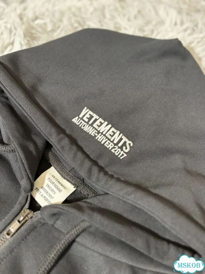 Зип худи vetements фото 5