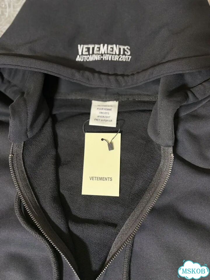 Зип худи vetements фото 6