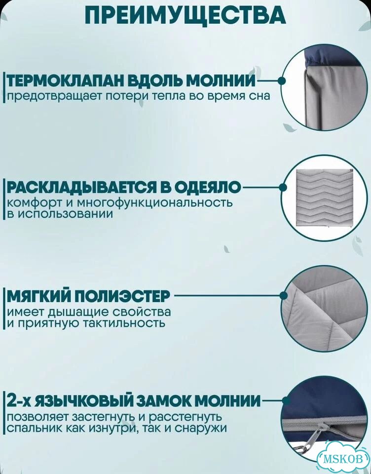 Спальный мешок одноместный фото 6