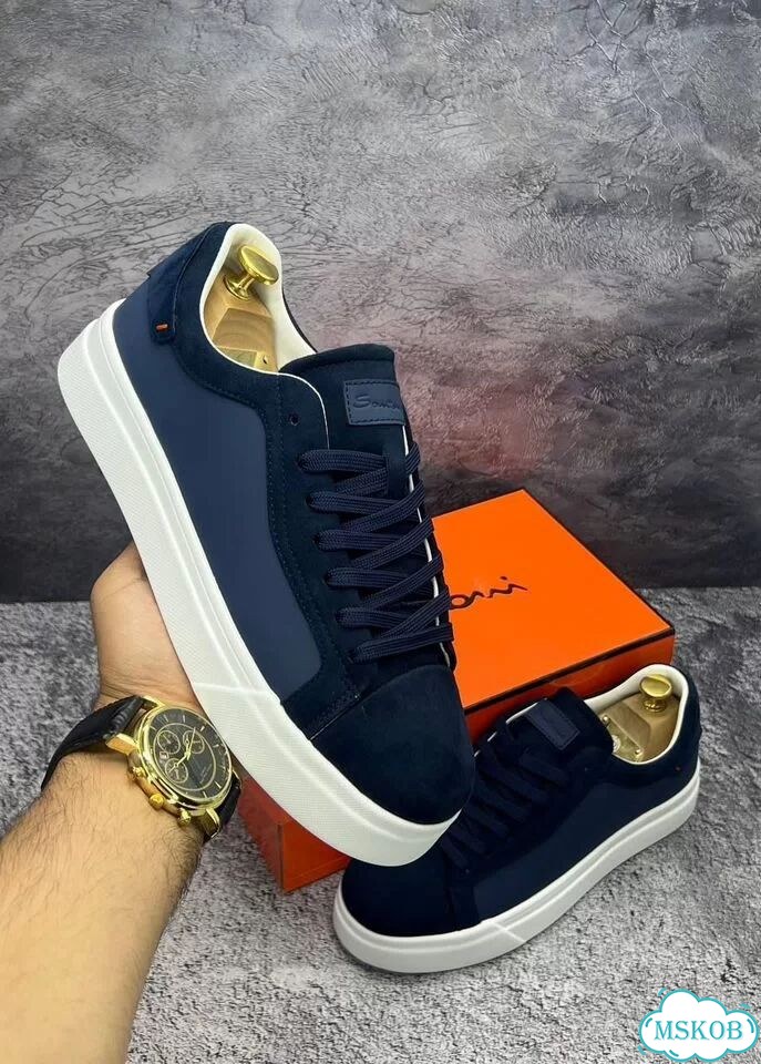 Кеды Мужские Santoni фото 2