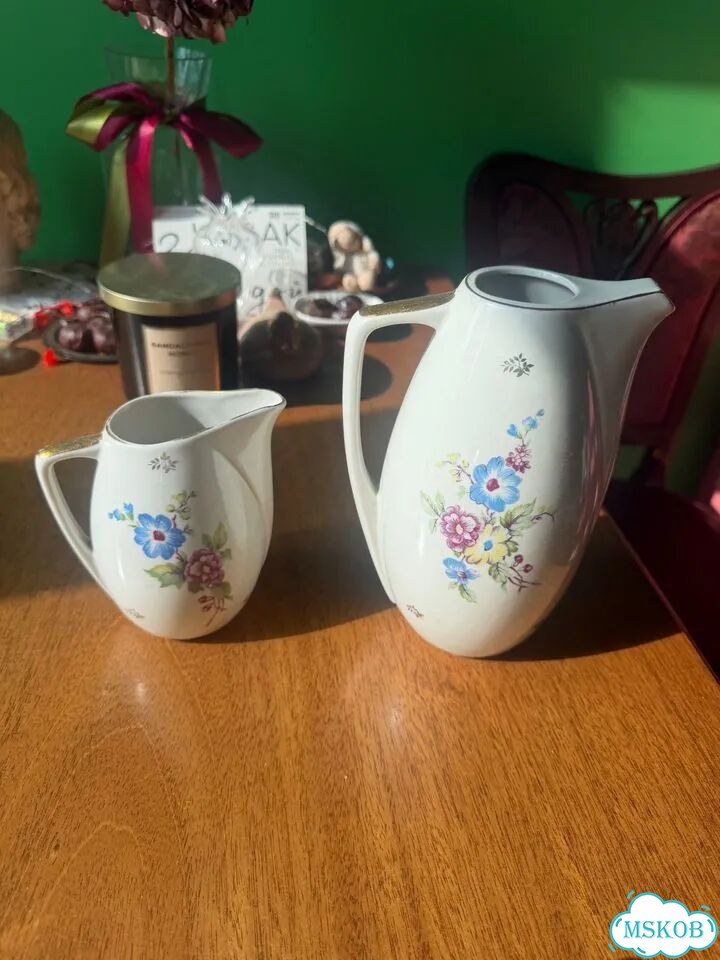 Кофейник и молочник фото 1