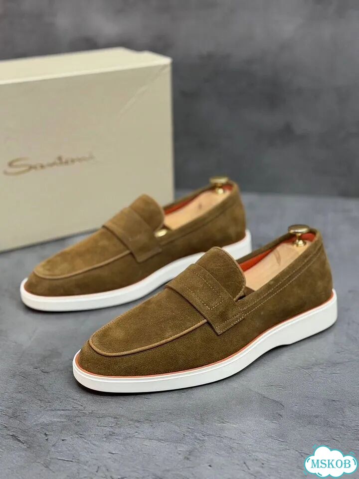 Лоферы santoni фото 3
