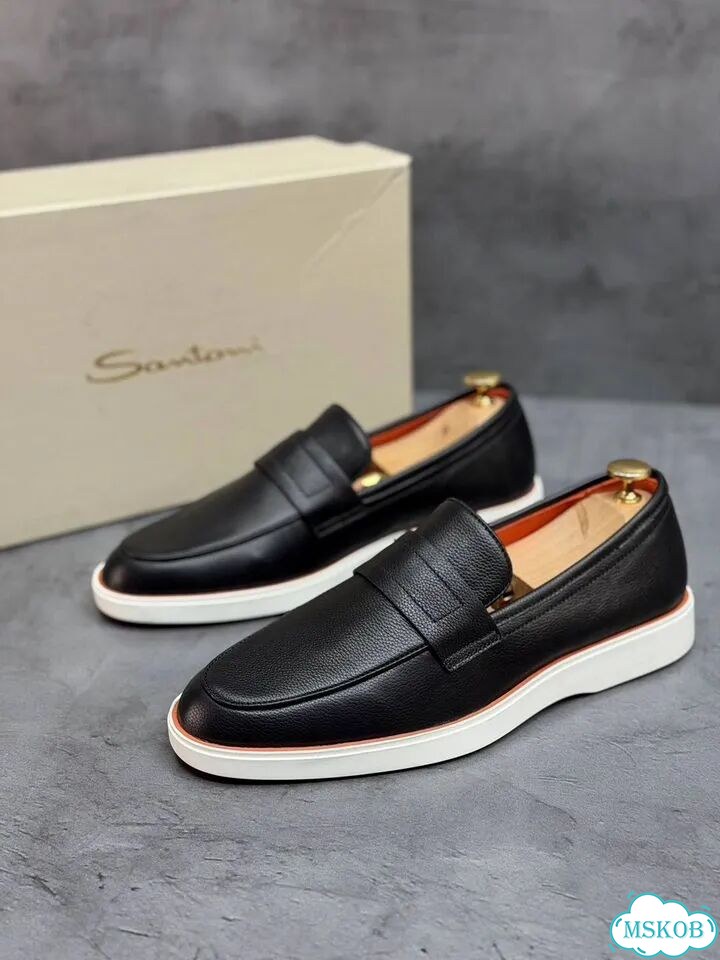 Лоферы santoni фото 5