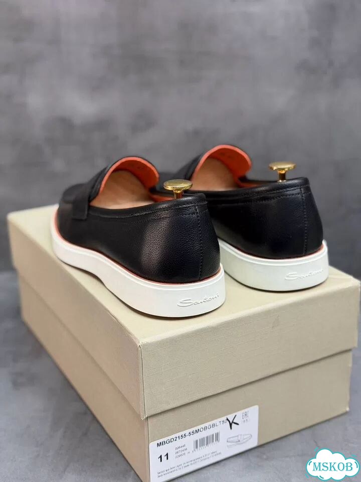 Лоферы santoni фото 6